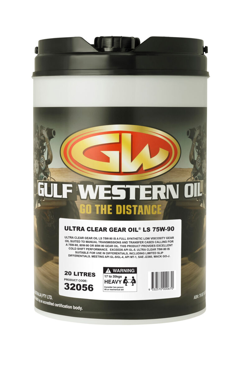 ULTRA CLEAR GEAR OIL LS 75W90 Gulf Western Oil