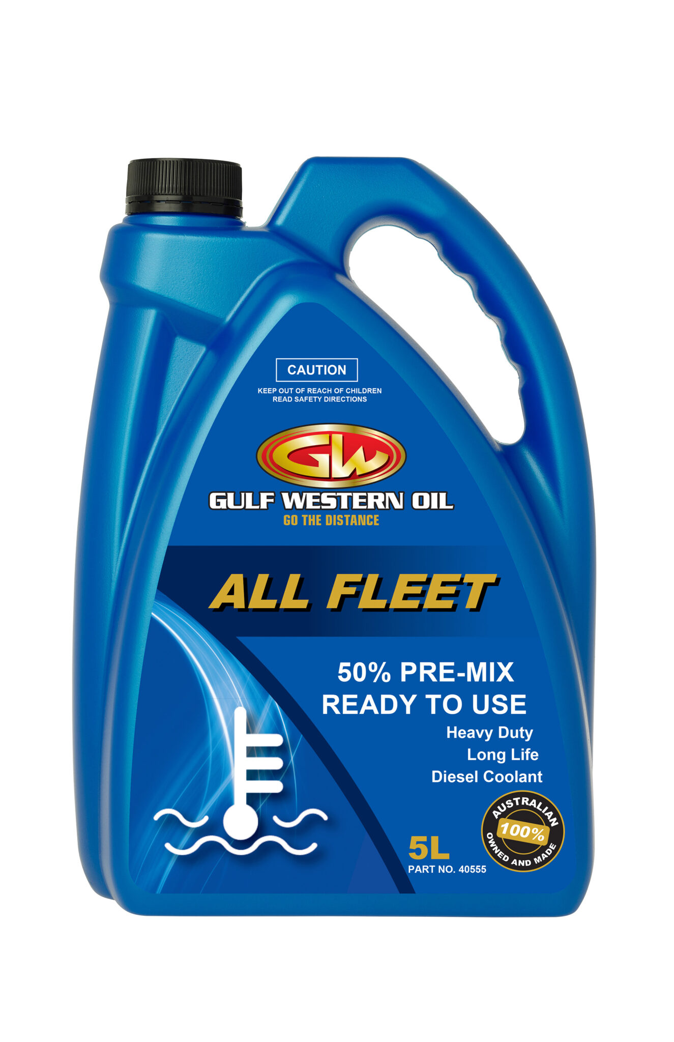 ALL FLEET CONCENTRATE & 50 PREMIX COOLANT Gulf Western Oil