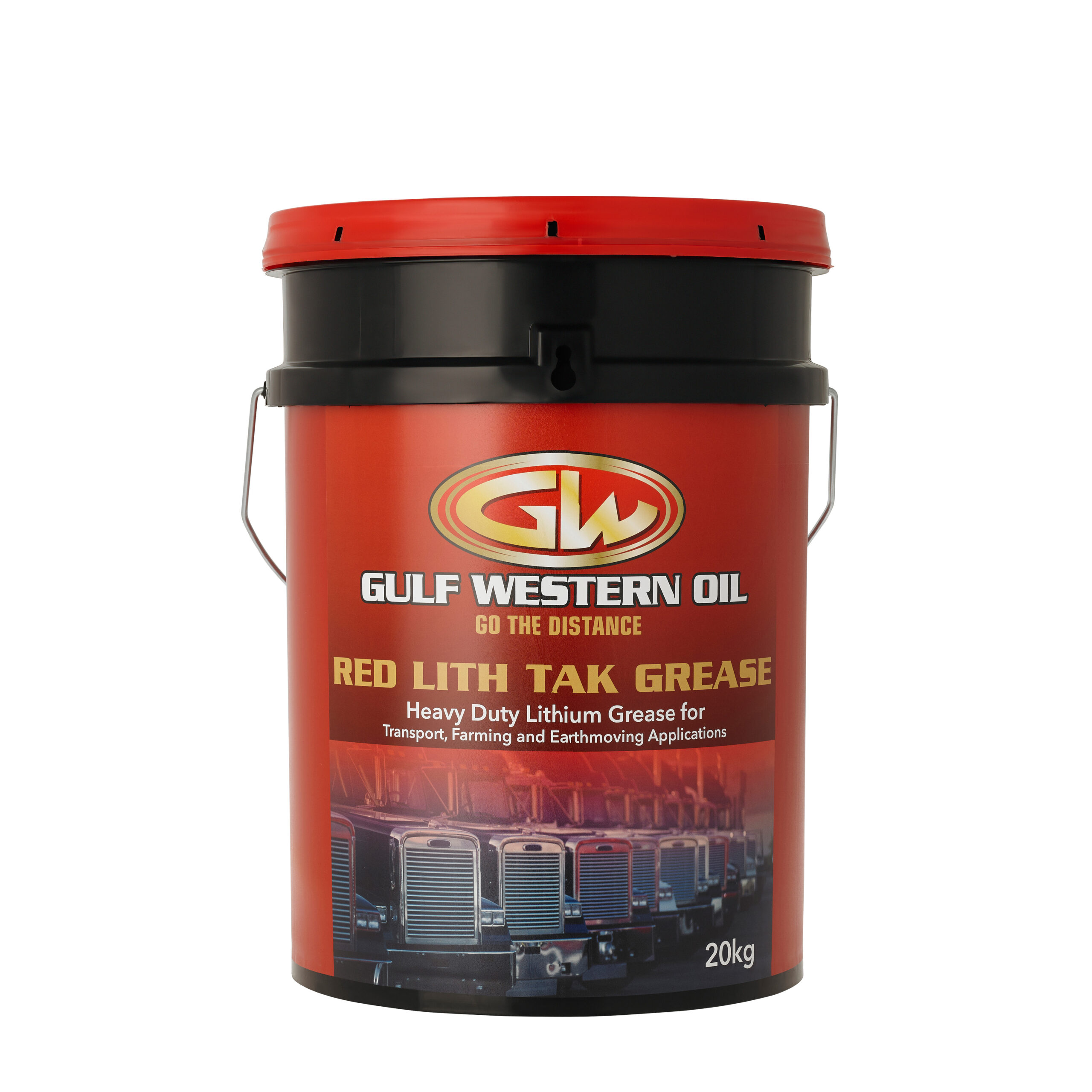 Gulf Western Red Lith Tak Grease – 20kg