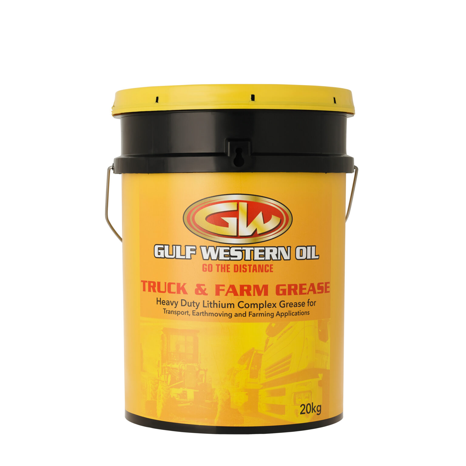 TRUCK AND FARM GREASE Gulf Western Oil