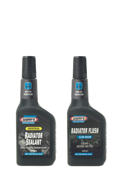 #10197 KIT - Radiator Flush & De-Oiler & Radiator Sealant (Wynn's)