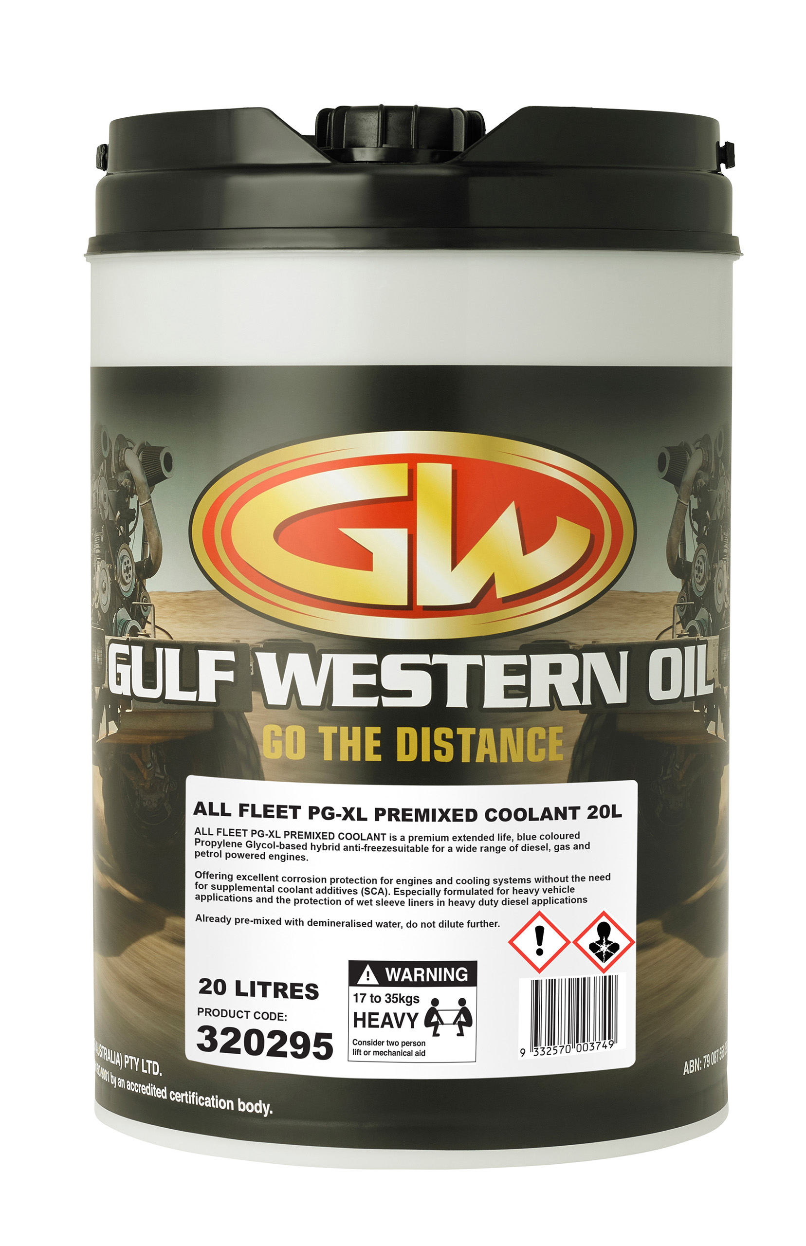 ALL FLEET PG-XL PREMIXED COOLANT 20L